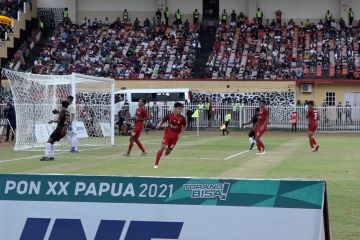 Sepak bola putra Papua amankan medali emas