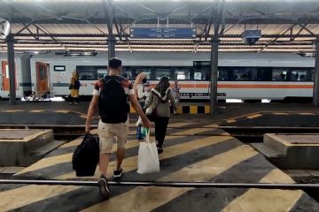 Okupansi penumpang kereta di Daop IV Semarang menggeliat positif