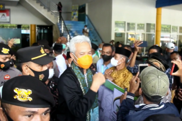 Dukung STQ XXVI, Ganjar Pranowo disambut warga  Ternate