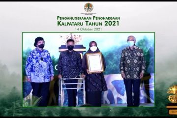 Menteri LHK serahkan penghargaan Kalpataru ke 10 pejuang lingkungan