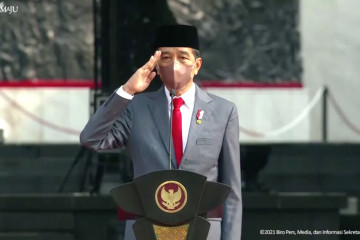 Presiden Jokowi pimpin Upacara Hari Kesaktian Pancasila