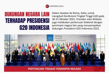 Dukungan negara lain terhadap Presidensi G20 Indonesia