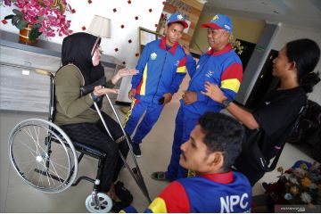 PERSIAPAN ATLET NPC KE PAPUA DARI KENDARI