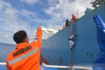 Evakuasi ABK tanker di Perairan Pulau Rondo