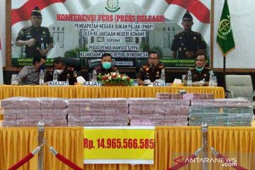 Kejati Sulawesi Tenggara selamatkan uang negara Rp14,9 miliar