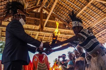 Pengambilan Api Peparnas Papua