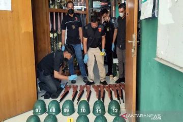 Polisi geledah Kantor Menwa UNS terkait kematian Gilang