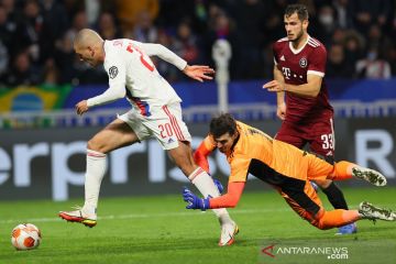 Lyon jadi tim pertama yang kunci tiket 16 besar Liga Europa