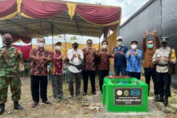 WIKA serahkan bantuan saluran irigasi “Tirta Wanagama Abadi” Desa Mulusan, Gunung Kidul