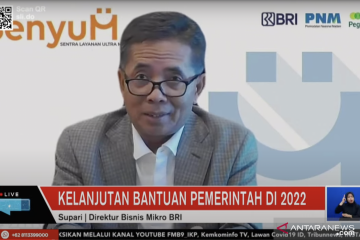 BRI prediksi pemulihan UMKM terjadi pada Semester II 2022