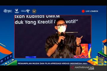 Sandiaga Uno ungkap 3 tips sukses berusaha bagi pelaku ekonomi kreatif