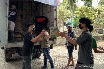 Bantuan bahan makanan penanganan banjir bandang Kota Batu mencukupi