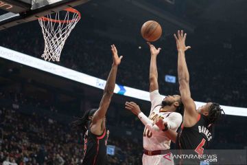 NBA: Cavaliers pecundangi tuan rumah Raptors dengan skor tipis 102-101