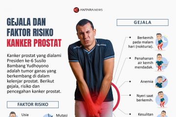 Gejala dan faktor risiko kanker prostat