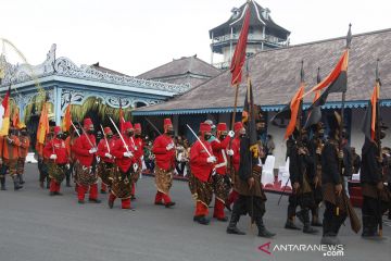 Atraksi budaya prajurit Keraton Kasunanan Surakarta
