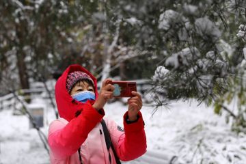 China waspadai badai salju dan hawa dingin