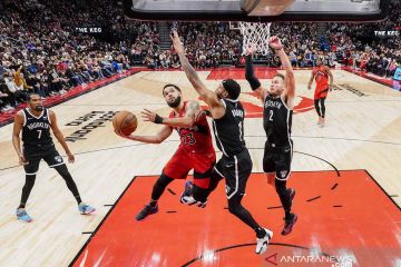 Brooklyn Nets kalahkan Toronto Raptors 116-103