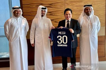 Erick Thohir jajaki kerja sama investasi BUMN dengan Qatar