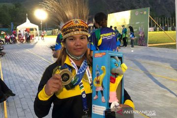 Irma Yunita bawa panahan NPC Kalsel raih medali emas di Peparnas Papua