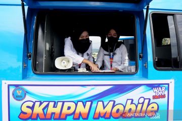 Layanan mobil keliling untuk pembuatan surat keterangan hasil pemeriksaan narkoba