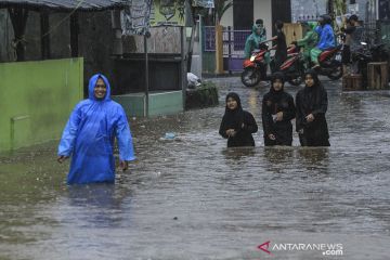 Hujan lebat berisiko menimbulkan banjir di sejumlah provinsi
