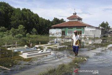 Banjir rob di Tarumajaya Bekasi