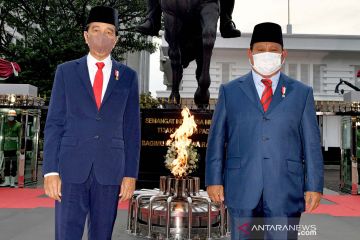 Presiden Jokowi resmikan Tugu Api Semangat Indonesia Merdeka Tidak Pernah Padam