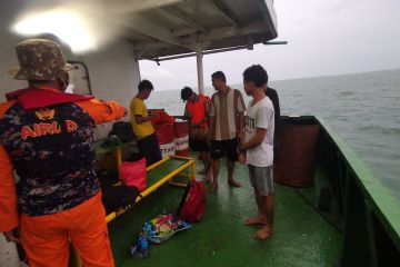 Lima ABK kapal tenggelam di Perairan Selat Malaka ditemukan selamat
