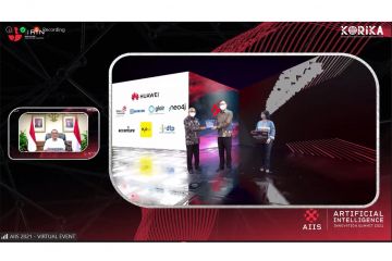 BRIN beri penghargaan Huawei di AIIS 2021 atas kontribusi di AI