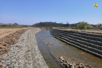 PUPR : Saluran pengendali banjir KEK Mandalika selesai akhir 2021