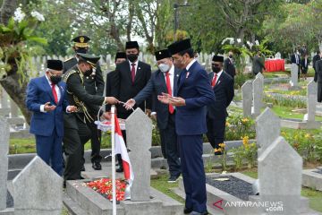 Wapres hadiri Upacara Ziarah Nasional Hari Pahlawan