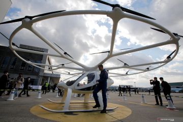 Drone taksi Volocopter 2X di Seoul