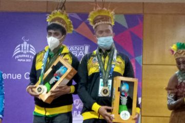 Kontingen NPC Kalsel sudah capai 32 medali emas di Paparnas Papua
