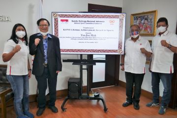Tan Joe Hok dianugerahi Lifetime Achievement Award