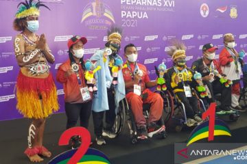Kalsel dulang banyak medali pada renang dan atletik Paparnas Papua