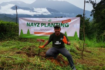 "Nayz Planting" wujudkan gaya hidup sehat ramah lingkungan