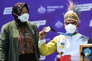 Mensos Risma janjikan apresiasi bagi peraih medali Peparnas Papua