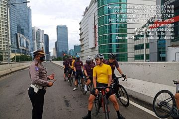 Jakarta kemarin, dari pesepeda ditegur hingga strategi hadapi La Nina