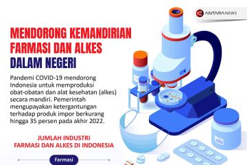 Mendorong kemandirian farmasi dan alkes dalam negeri