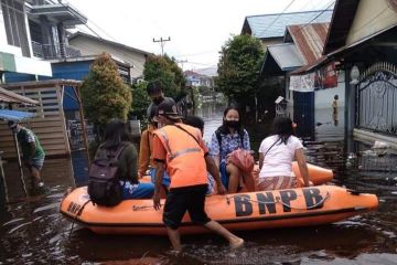 BNPB: 33.221 jiwa warga di Sintang masih mengungsi karena banjir