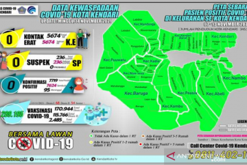 Kota Kendari kembali nihil kasus COVID-19