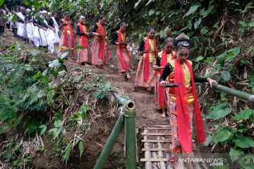 Menengok ritual Tapak Jaran Sembrani di lereng Gunung Merbabu