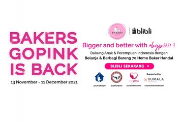 Bakers Go Pink X Blibli dukung pemberdayaan perempuan & anak Indonesia