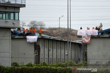 Bentrokan di penjara Ekuador, 68 narapidana tewas