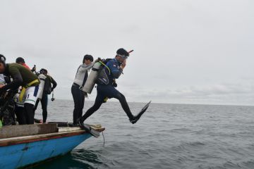 Pupuk Kaltim gelar sertifikasi menyelam bagi nelayan binaan