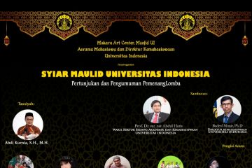 UI gelar syiar Maulid di Makara Art Center