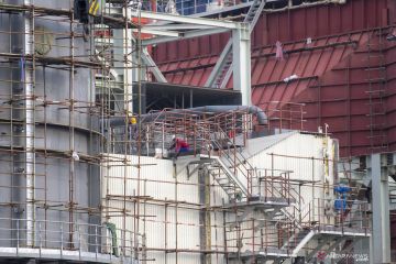 Progres Pembangunan PLTU Sumsel 8