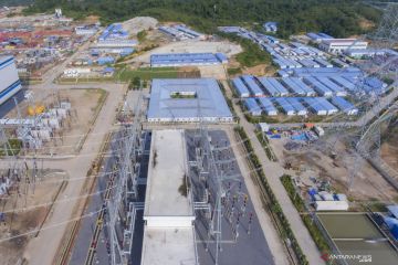 Progres Pembangunan PLTU Sumsel 8