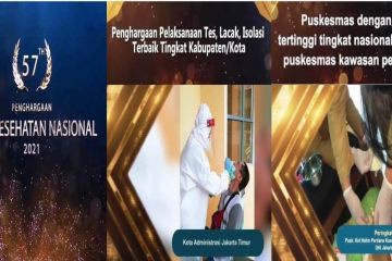 Sudin Kesehatan Jaktim raih penghargaan TLI dari Kemenkes