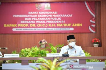 Wapres berharap kualitas SDM Pemprov Aceh terus meningkat
